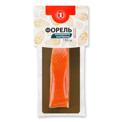 Форель Філе-Шматок В/К ТМ '1' Х/К, 130г