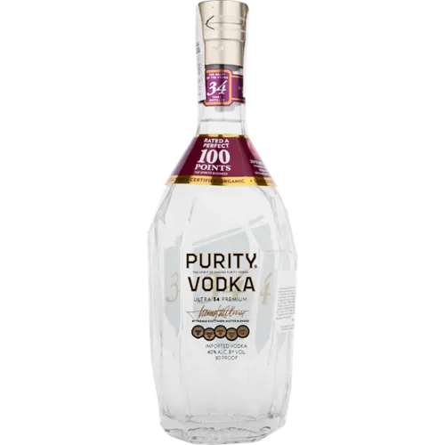 Горілка Purity Distillery Vodka Ultra 34 Premium, 40% 0,75л
