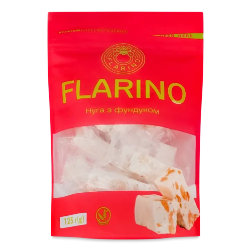 Нуга З Фундуком Flarino Натуральна Оболонка, 125г
