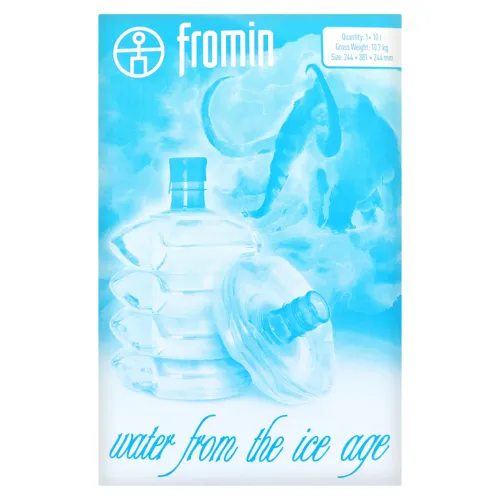 Вода питна льодовикова джерельна Fromin п/пл 10л