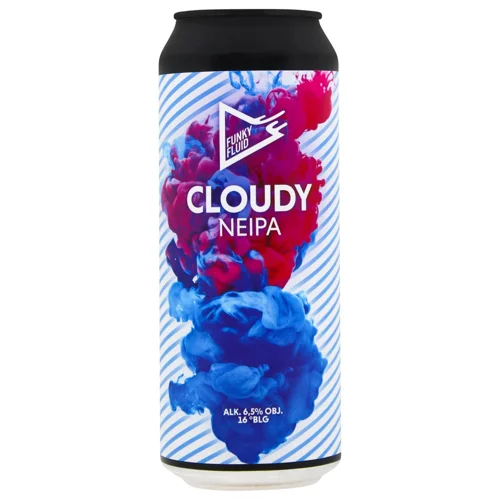Пиво Funky Fluid Cloudy світле нефільтроване 6,5% 0,5л