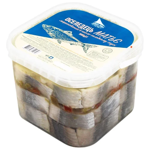 Оселедець Добра Риба Матьє в кисло-солодкому соусі 1кг