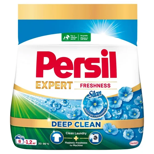 Пральний порошок Persil Expert Deep Clean Свіжість від Silan автомат 1,2кг