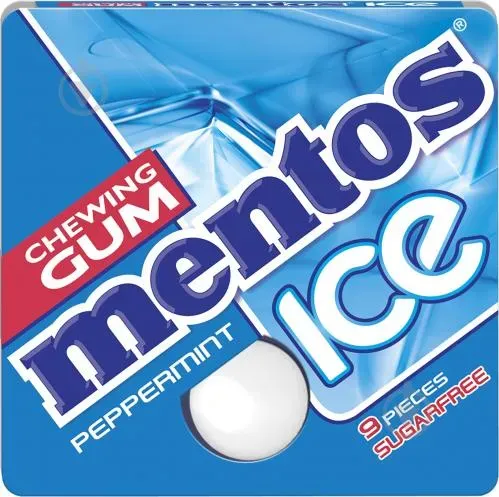 Жувальна гумка Mentos Ice М'ята 12.9г