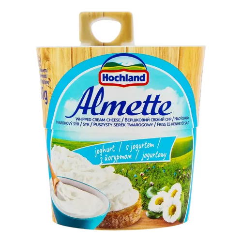 Сир 59% творожний вершковий з йогуртом Almette Hochland 150г