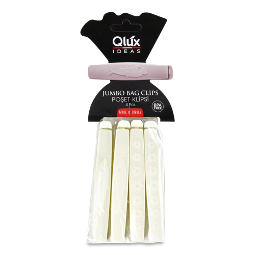 Зажим Для Пакетів Пластик №L-00541 Qlux Ideas 4шт