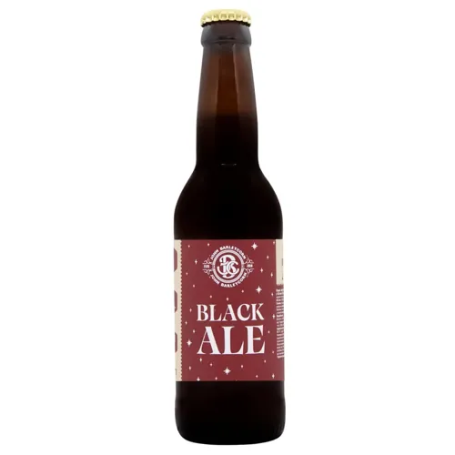 Пиво John Barleycorn Black Ale світле нефільтроване 5% 0,33л