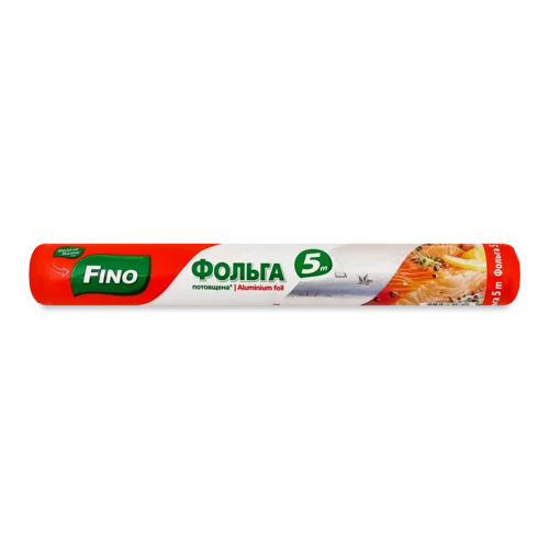 Фольга Алюмінієва Потовщена, 5м, Fino, 1шт