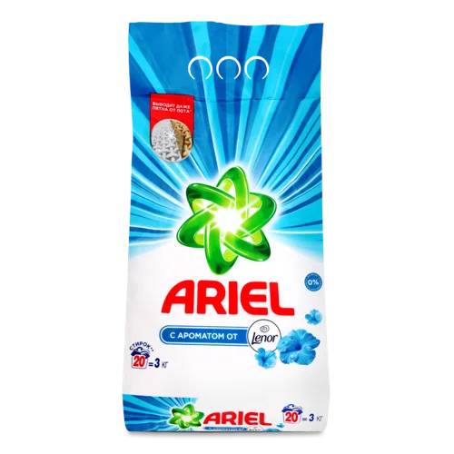 Пральний Порошок Automat Lenor Effect Ariel, В/ґ, 3 кг
