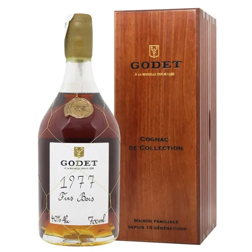 Коньяк Godet Fins Bois 1977 40% 0,7л