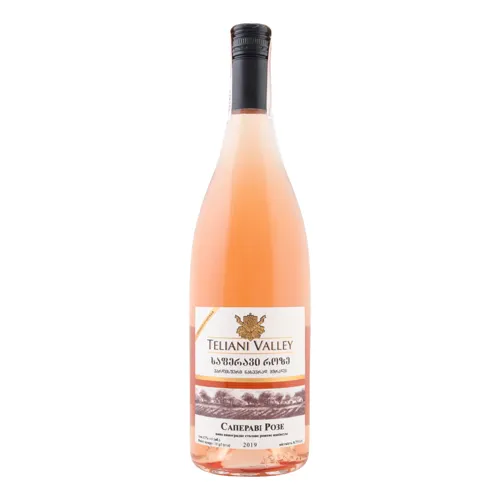Вино 0.75л 12% рожеве напівсухе Сапераві Розе Teliani Valley пл