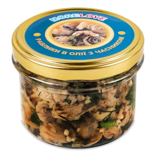 Равлики В Олії З Часником, В/ґ, С/б 200г