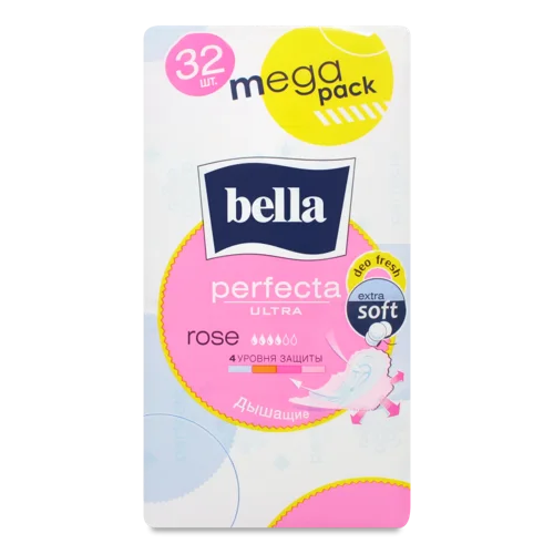 Гігієнічні Прокладки Rose Perfecta Ultra Bella, 32 шт, в/ґ