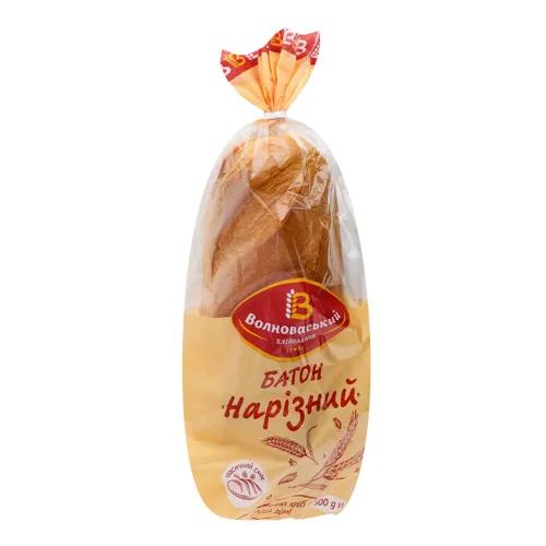 Батон Нарізний Волноваський м/у 500г