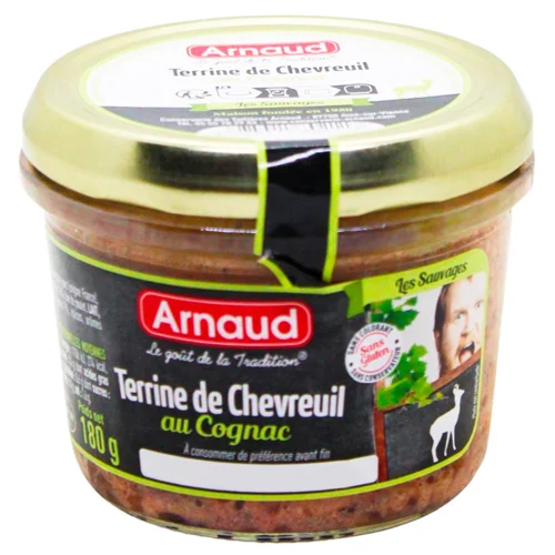 Террин Arnaud з козулі з коньяком 180г
