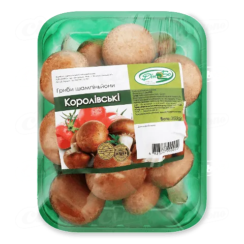 Гриби печериці «Королівські», 350г