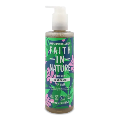 Рідке Мило З Чайним Деревом, Натуральне, Faith In Nature, 400мл