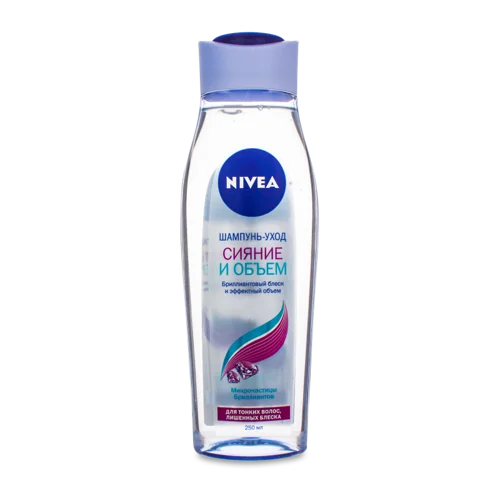 Шампунь для Волосся Блиск та Об'єм Nivea, 250мл