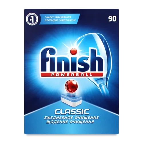 Миючий Засіб Для Посудомийних Машин Classic Finish, 90 шт