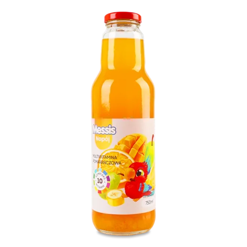 Напій Негазований Пастеризований Мультивітамінний Messis, п/пл 750мл