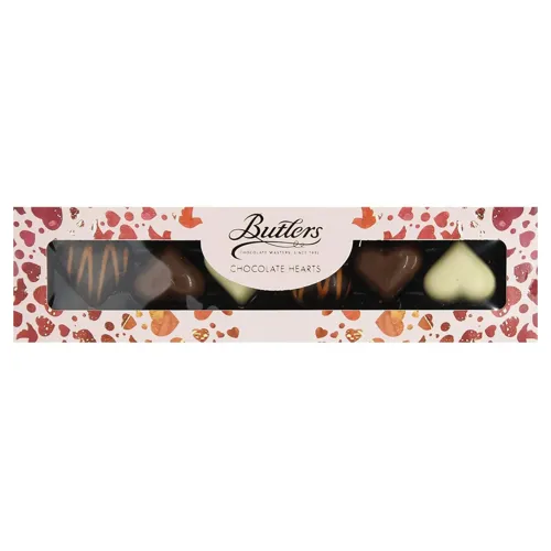 Цукерки Butlers Chocolate Heart шоколадні 75г