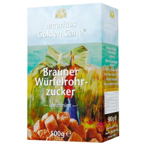 Цукор тростинний Mauritius Golden Cane пресований 500г