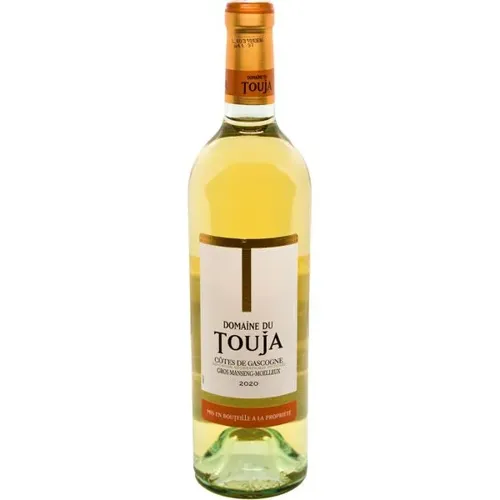 Вино Domaine du Touja Cotes de Gascogne, біле, напівсолодке, 0,75л