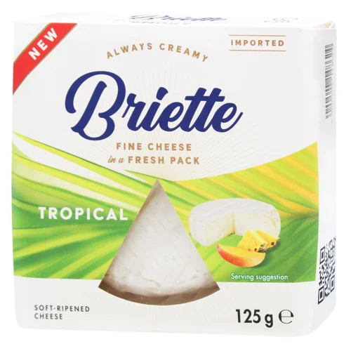 Сир Briette Tropical 60% 125г