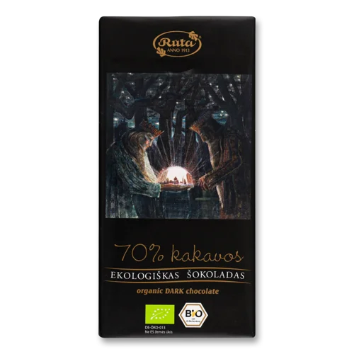 Шоколад Чорний 70% Organic Ruta, м/у 100г