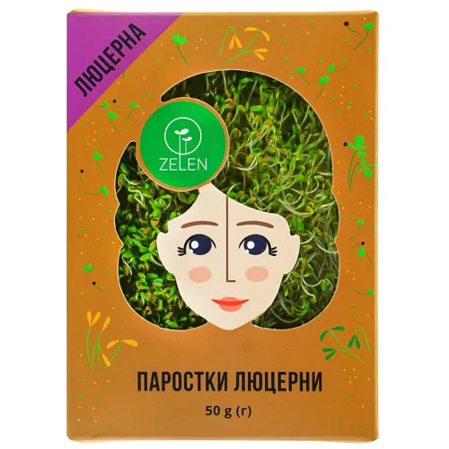 Паростки люцерни Zelen 50г