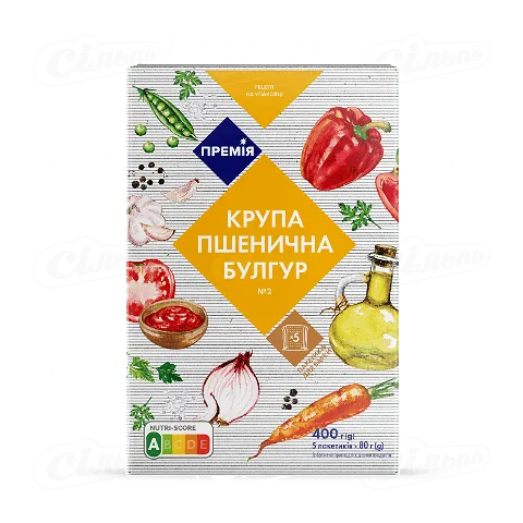 Крупа «Премія»® «Булгур» пшенична, 5*80г