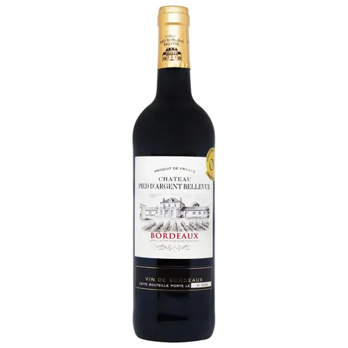 Вино Chateau Bellevue Bordeaux 2013 червоне сухе, 0,75л