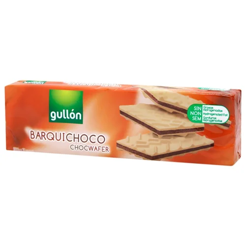 Вафлі Gullon Barquichoco шоколадні 150г