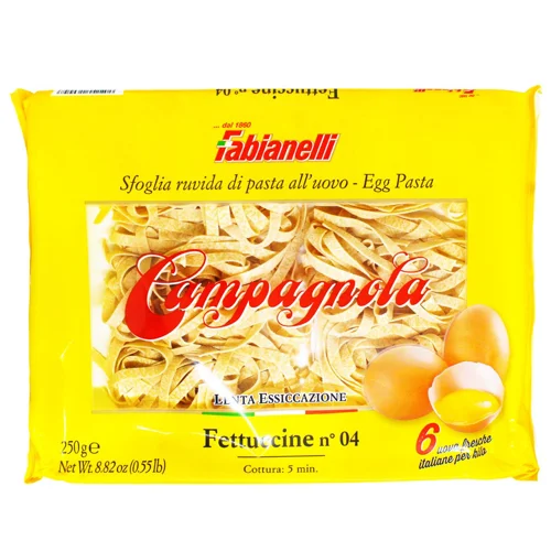 Макаронні вироби Fabianelli Фетучіні яєчні 250г