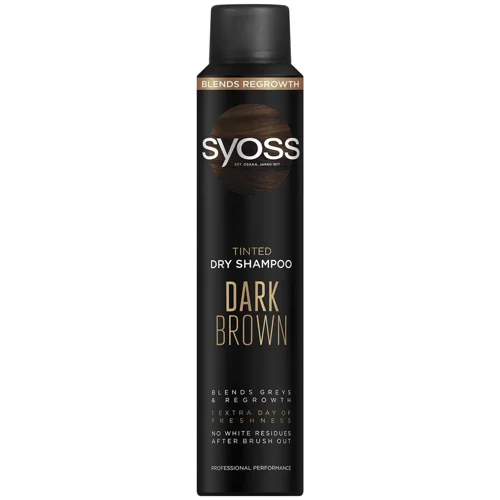 Шампунь сухий Syoss Dark Brown 200мл