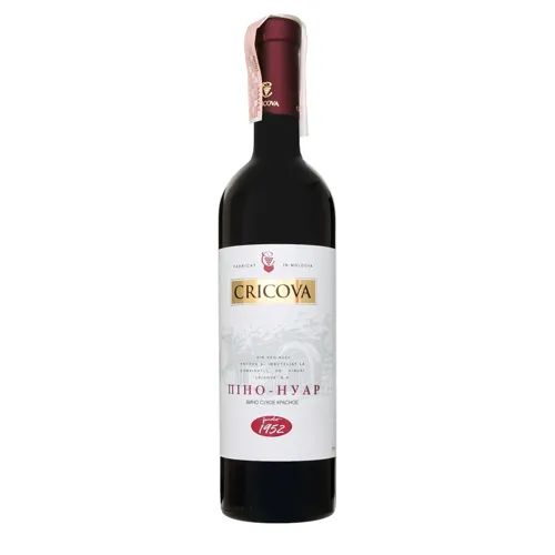 Вино червоне сухе Піно Нуар Cricova 0.75л 11.5%