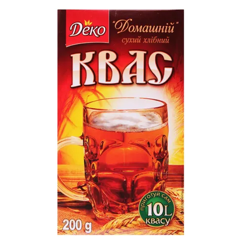 Квас сухий хлібний Домашній Деко 200г