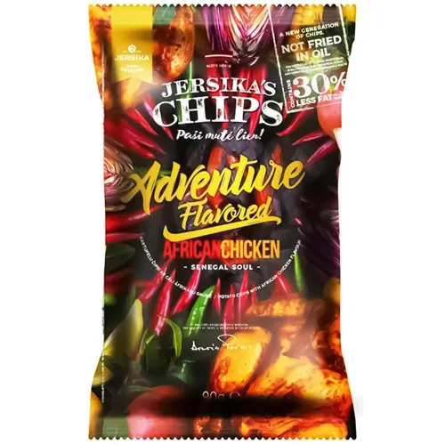 Чіпси Jersika смак африканської курки 90г