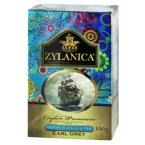 Чай чорний Zylanica з бергамотом 100г