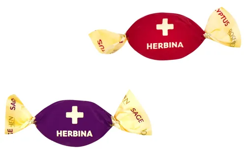 Карамель з начинкою на травах HERBINA+ 1кг