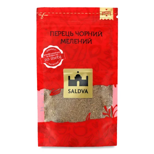 Перець чорний Saldva мелений,25г
