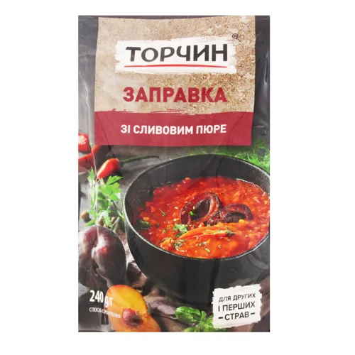 Заправка зі сливовим пюре Торчин д/п 240г