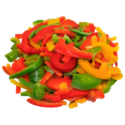 Перець Тріо нарізаний соломкою свіжоморожений