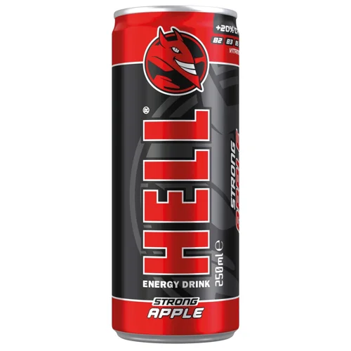 Напій енергетичний Hell яблуко 250мл
