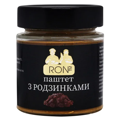 Паштет Ron з родзинками 160г