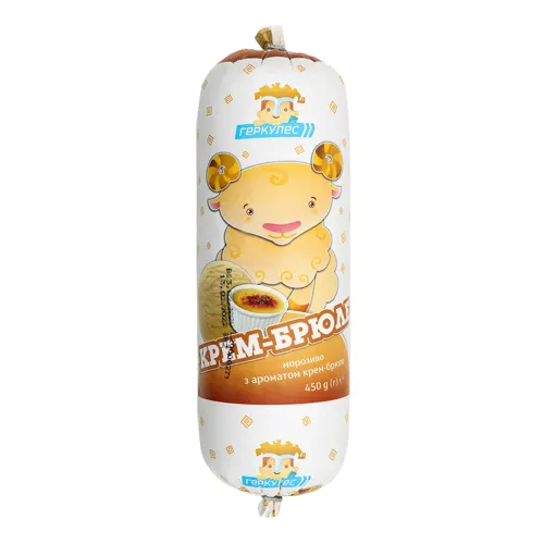 Морозиво 12% Крем-Брюле Геркулес м/у 450г