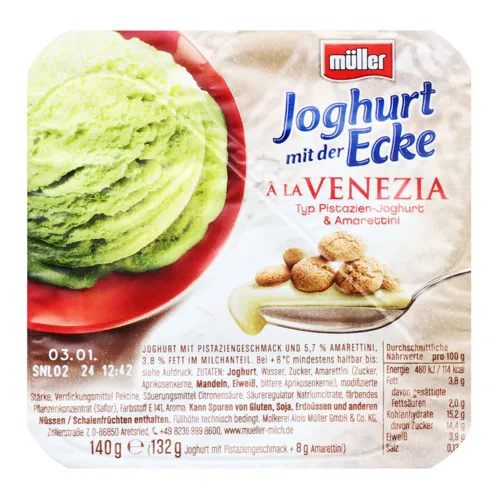 Йогурт 3.8% A la Venezia Muller ст 140г