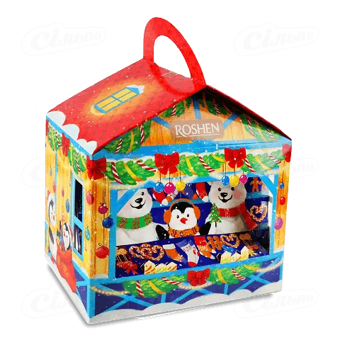 Подарунок новорічний Roshen №8 «Різдвяний ярмарок», 468г