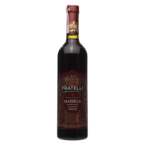 Вино 0.75л 9-13% червоне напівсолодке Marbela Fratelli пл