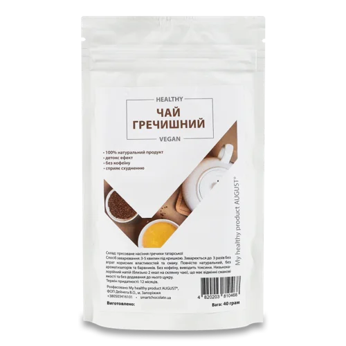 Чай Гречишний Вищого Ґатунку My Healthy Product, 40г